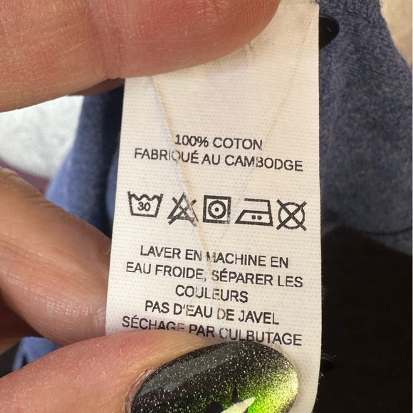 L.L. Bean Blue Turtleneck size large‎ petite - Picture 4 of 4